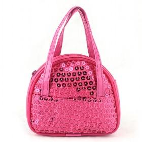 2013 Women 's Small Rose Red Heart PU Bag,Leather Bag,lady 's Handbag