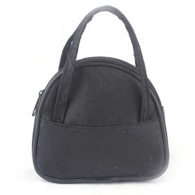 Latest Women Black Handbag, Pretty New Design Dots Print Ladies Messenger Bags, Small Retro Solid Bag, Bright Color Messenger Bag