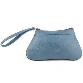 Latest Women Blue Handbag, Pretty New Design Dots Print Ladies Messenger Bags, Small Retro Solid Bag, Bright Color Messenger Bag