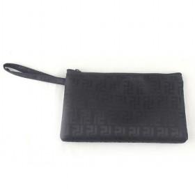 Ladies Fashion Black PU Messenger Bag Small Bag