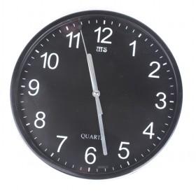 Black And White Simple Concept Digital Number Classical Style Quartz Mute Wall Clock