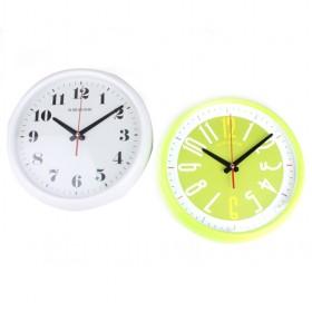 New Arrival Modern Design Home Decoration White And Yellow Ornamental Clocks