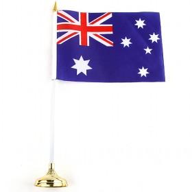 Australia, National Flag, Plastic Base