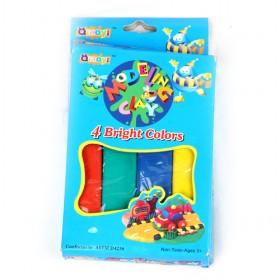 Toy Plasticine Tool Box Set Dough Playset Snow Plasticine Snow Plasticine, 1019, 4 Colors, 320g
