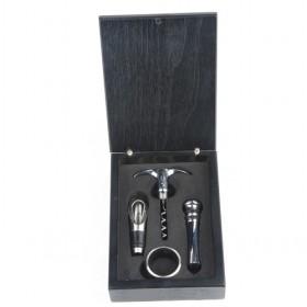 4 Pieces Wooden Box Top Quality Bottle Opener Sets