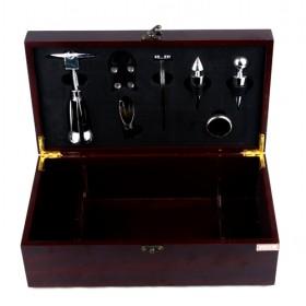 Classic Design Elegant Wooden Prefect Gift Wine Boxes With Wine Accessories