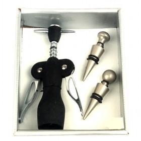 Home Use Wine Black Color Corks With Fashionable Design Kitchenware Set