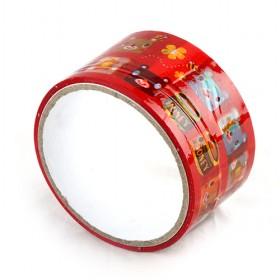 Fashion Red Fabric Dots Tape/DIY Printed Decoration Tape