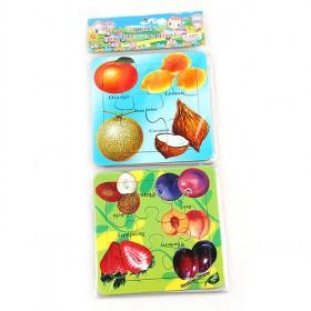 Early Learning Products Fruit Puzzle/kids Wooden Toys/Trade Wooden Toys For Children Educational Toys