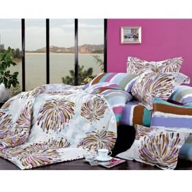 Novelty Design Colorful Fireworks Printing Decorative Bedding 4-piece Bedding Sets