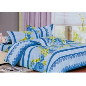 Blue Aquarium Theme Decorative Polyester Bedding 4-piece Bedding Sets