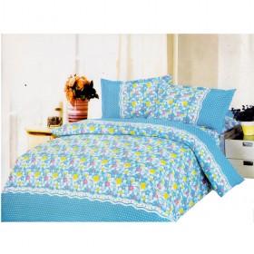 Blue Stylish 4-piece Bedding Sets