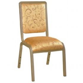 Golden Shining Fabric Upholstered Hotel Chairs/ Banquet Chair