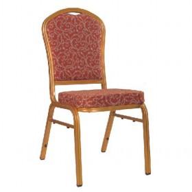 High Quality Light Brown Floral Pattern Hotel Chairs/ Banquet Chair