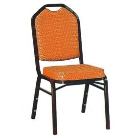 High Quality Orange Comfortable Upholstered Hotel Chairs/ Banquet Chair