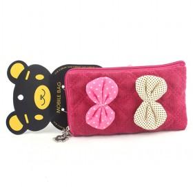 New Little  Dubble Tie Riding Hood Mobile Phone Case/mobile Phone Bag/Cute Coin Bag
