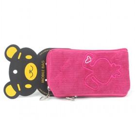 WaterProof Bear Cell Phone Mobile Soft Sleeve Case Pouch Bag,With Hand Strap