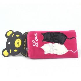 WaterProof Black;White Cat Cell Phone Mobile Soft Sleeve Case Pouch Bag,With Hand Strap
