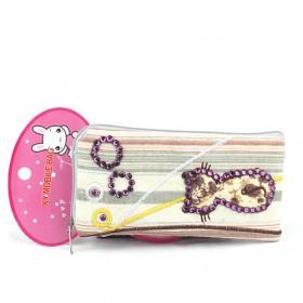 2013 Crystal Cat Cellphone Bag, Cell Phone Case, Phone Pouch For HTC For Phone 4s For Samsung