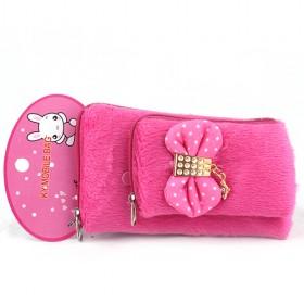 2013 Pu Double Rose Cellphone Bag, Cell Phone Case, Phone Pouch For HTC For Phone 4s For Samsung