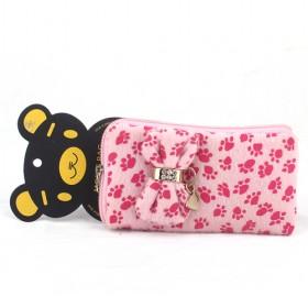 Hot Sale Cell Phone Pink Butterfly Bag Suited For Apple Phone Samsung Nokia Blackberry Multi-function