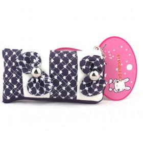Universal Double Tie Ladybags Cell Phone ; IPOD,MP3,Camera Sock Bag Carring Case,Cover With Neck Strap