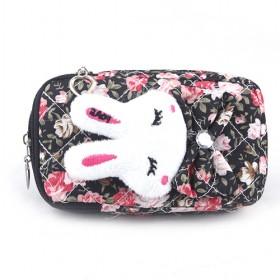 New Cute White Rabbit Mobile Phone Case ; Bag,candy Color,Fashion Korean Style Cell Phone Case ; Bag