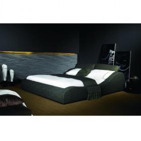 High Quality Dark Green Antique Upholstery Fabric Bed
