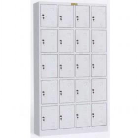 Graceful White 20 Cases Fireproof Metal File Cabinets