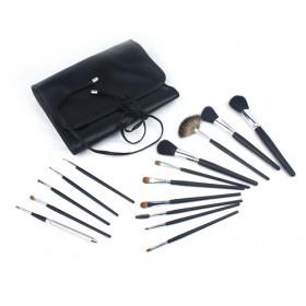 Cheap Black Professional Ulstra Soft Bristle Travel Eyes Cosmetic Makeup Brushes Set