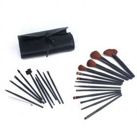 Hot Sale Black Handle Professional Ulstra Soft Bristle Eyes Cosmetic Makeup Brushes Set