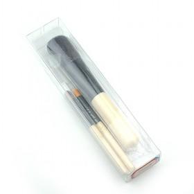 Low Price Good Quality Wooden Handle Portable Mineral Makeup Brushes Set