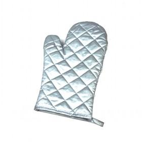 Silver Heat Insulation Kitchen Microwave Oven Gloves