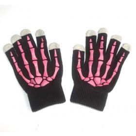 Bone Touchscreen Gloves, Phone Ipad Gloves