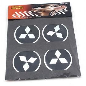 Mitsu Wheel Center Stickers