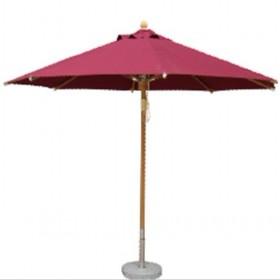 Fashionable Stylish S Size Roseo Patio Umbrellas With Luxurious Teak Wood Handle