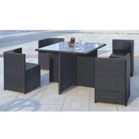 Popular Modern Design Wicker Rattan Patio Set