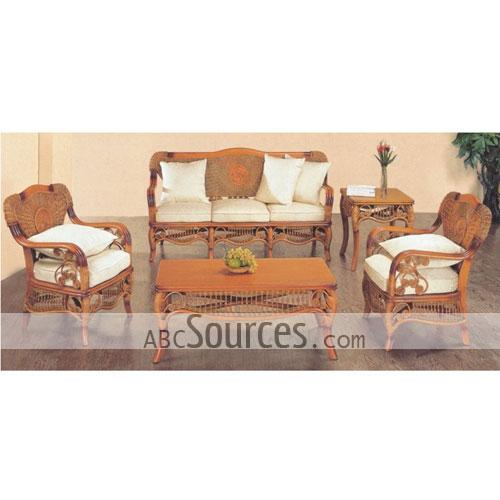 Exclusive Deisgn Fashionable Stylish Rattan Loveseat Set