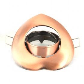 Heart Shape Bronze Ceiling Lighting Lamp Holder, Lamp Fixture