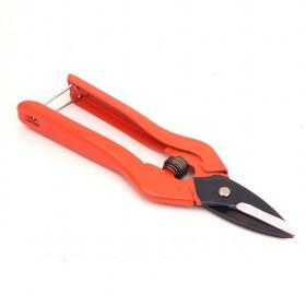 By-pass Prunner, Red Handle All Iron Prunning Shears, Grass Trimmer