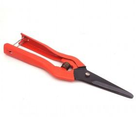 Long Nose Pruner For Garden, Red Handle All Iron Pruning Shear