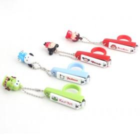 Hot Sale Multi-color Cartoon Stainless Steel Nail Clipper/ Fingernail Clipper With Accessory