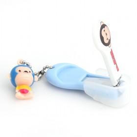 Cute Light Blue And White Cartoon Paul Frank Nail Clipper/ Fingernail Trimmer/ Beauty Tool