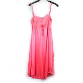 Pink Stretch Lace Nightgown