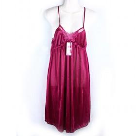 Purlish Red Sexy Lace Nightgown