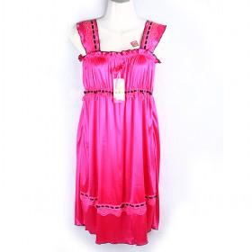 Sweet Peach Red Nightgown
