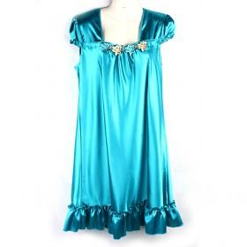 Peacock Blue Nightgown
