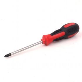 4 Inch Red+black Handle Screwdriver, Crosshead Screw Drivers For Home ; Construction Use