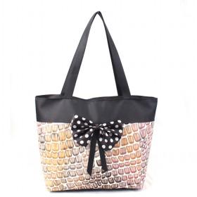 Hot Sale Cheap Tote Bags, Handbags, Bags With Black Bowknot