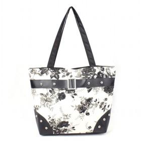 Black White Shoulder Bags, Tote Bags, Fashionable Hand Bags